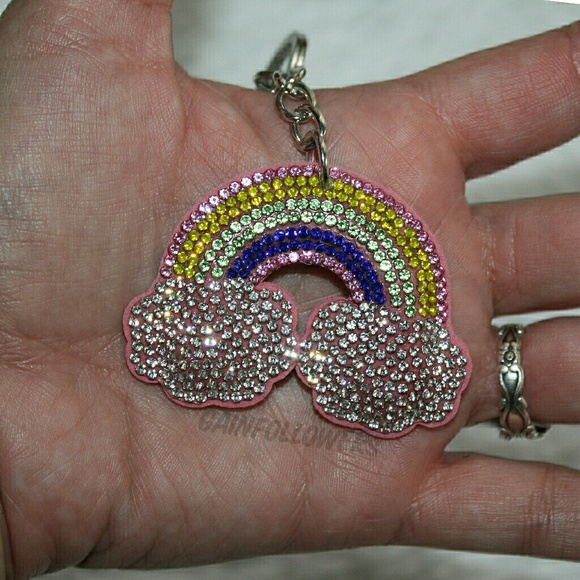 Over the Rainbow Sparkling 3D Keychain/Bag Charm - Picture 5 of 5